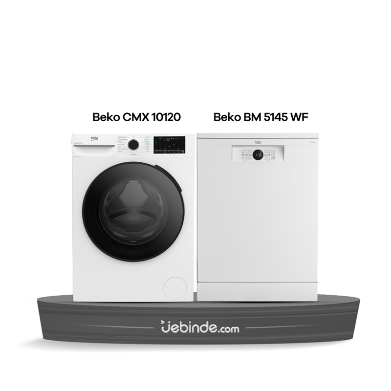 Beko 2 li Çamaşır ve Bulaşık Paketi-21 (CMX 10120 + BM 5145 WF)